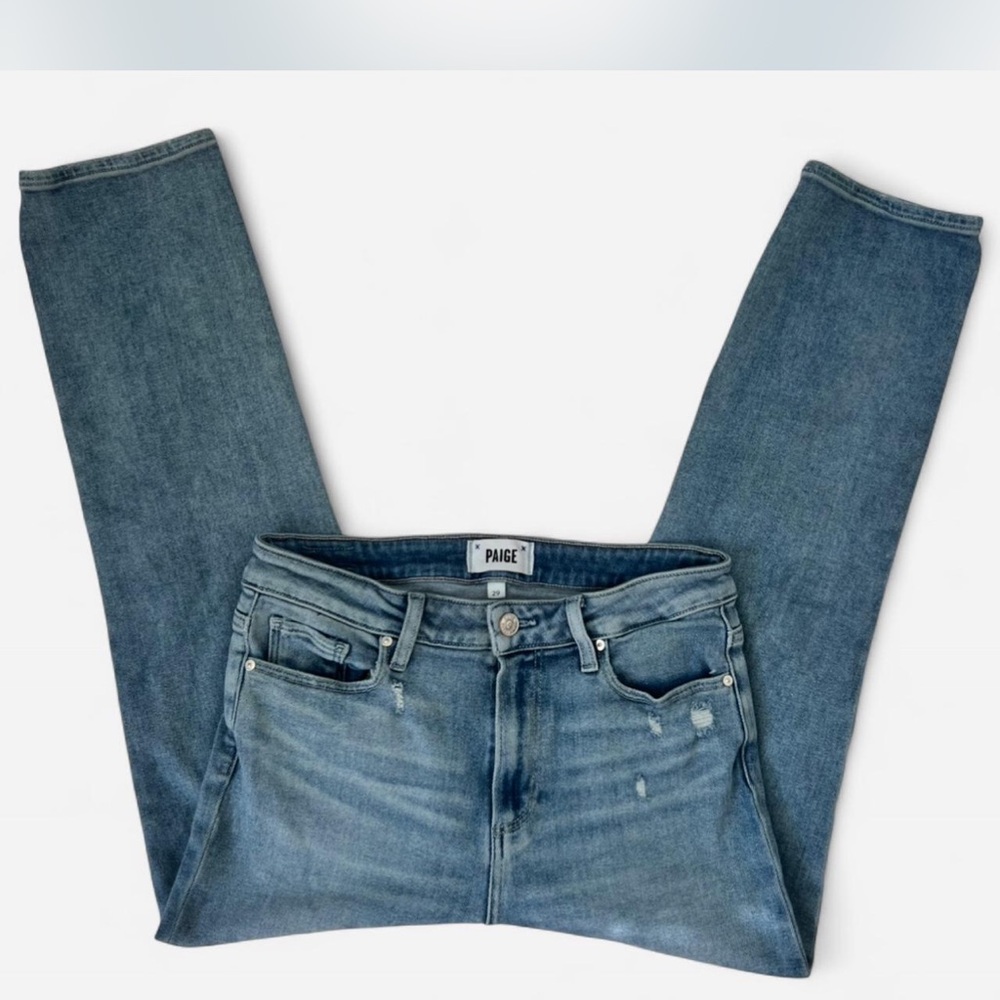 Paige Cindy Crop High Rise Jeans Size 29, very stretchy